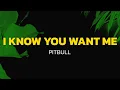 Download Lagu I Know You Want Me - Pitbull (Lyrics)