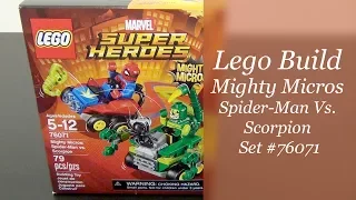 Let's Build - LEGO Mighty Micros: Spider-Man Vs Scorpion Set #76071