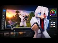 Make INSANE Minecraft Thumbnails in MINUTES FREE