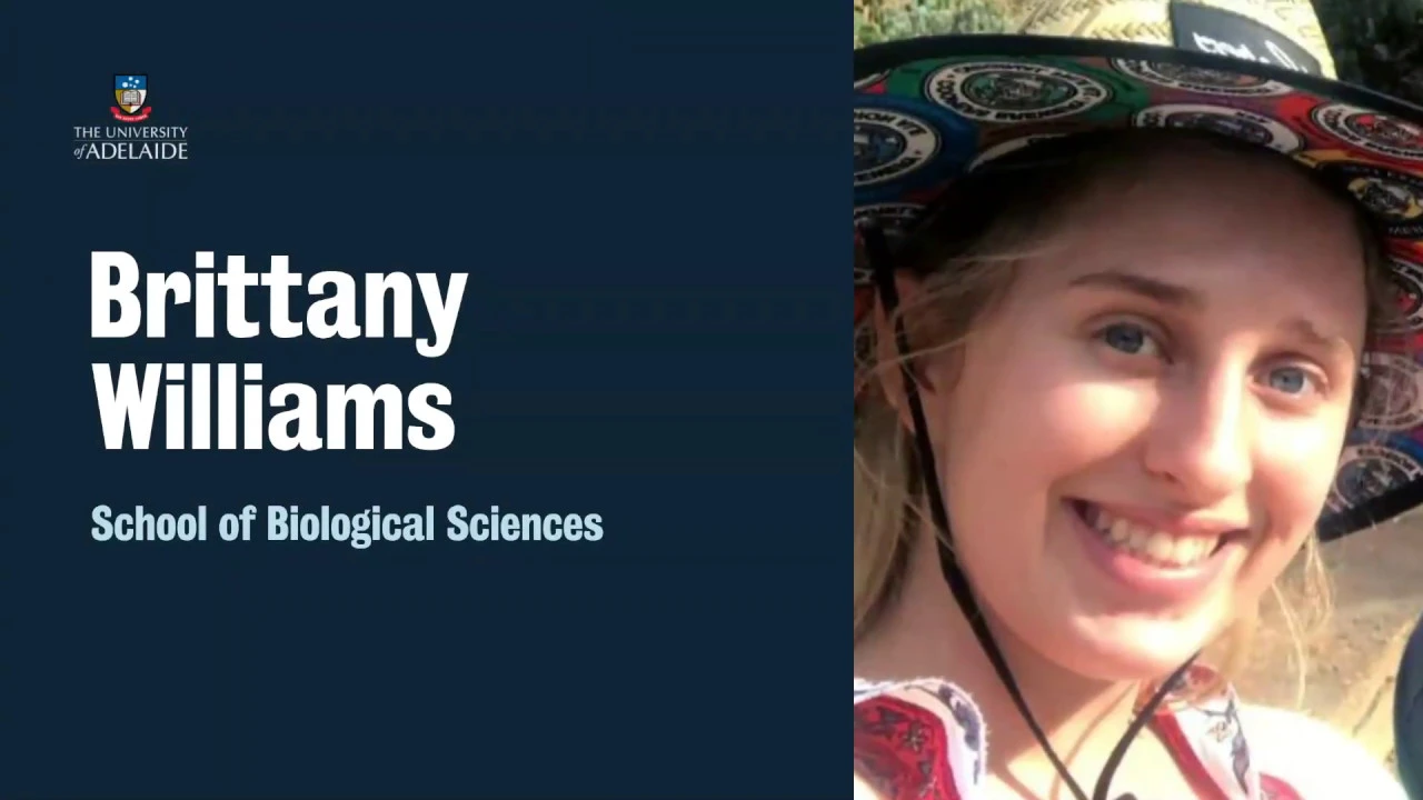 Ecology & Evolution Series - June 2020 - Brittany Williams | Vittoria Cipriani [Uni of Adelaide]