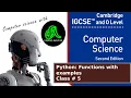 Python Programming Learn from Scratch Class 5 Cambridge IGCSE O Level Computer Science