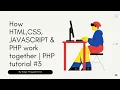 Web Development HTML Css Javascript php together PHP Tutorial