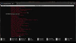 java p90x exercise tracker part18