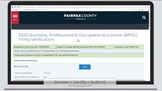 How to Renew Your Business Professional Occupational License Filing and Payment