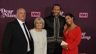 Colin Kaepernick anf family at VH1 3rd Annual Dear Mama A Love Letter To Moms Red carpet