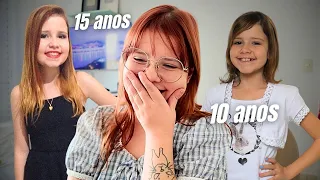 REAGI as MINHAS FOTOS ANTIGAS com lidando com o CROHN