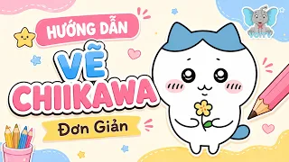 HƯỚNG DẪN VẼ CHIIKAWA ĐÁNG YÊU & ĐƠN GIẢN ♥ VOI TV ♥ Kênh Thiếu Nhi ♥