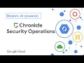 Chronicle Security Operations from Google Cloud