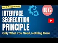 Interface Segregation Principle Explained with Examples SOLID Principles I ISP Action