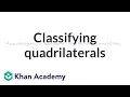 Quadrilaterals classifying shapes Geometry 5th grade Khan Academy