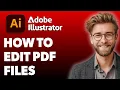 How To Edit Pdf Files In Adobe Illustrator Easily 2025 Guide