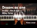 Miley Cyrus – Dream As One (Avatar: Fire and Ash) | Piano Cover with Sheet Music