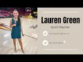 Lauren Green - Broadcast Reel