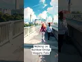 Walking on Rainbow Bridge Niagara Falls