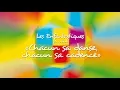 Lagu CHACUN SA DANSE, CHACUN SA CADENCE - Les Enfantastiques