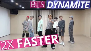 Download BTS - DYNAMITE Dance Practice MIRRORED [2x FASTER + NORMAL] MP3