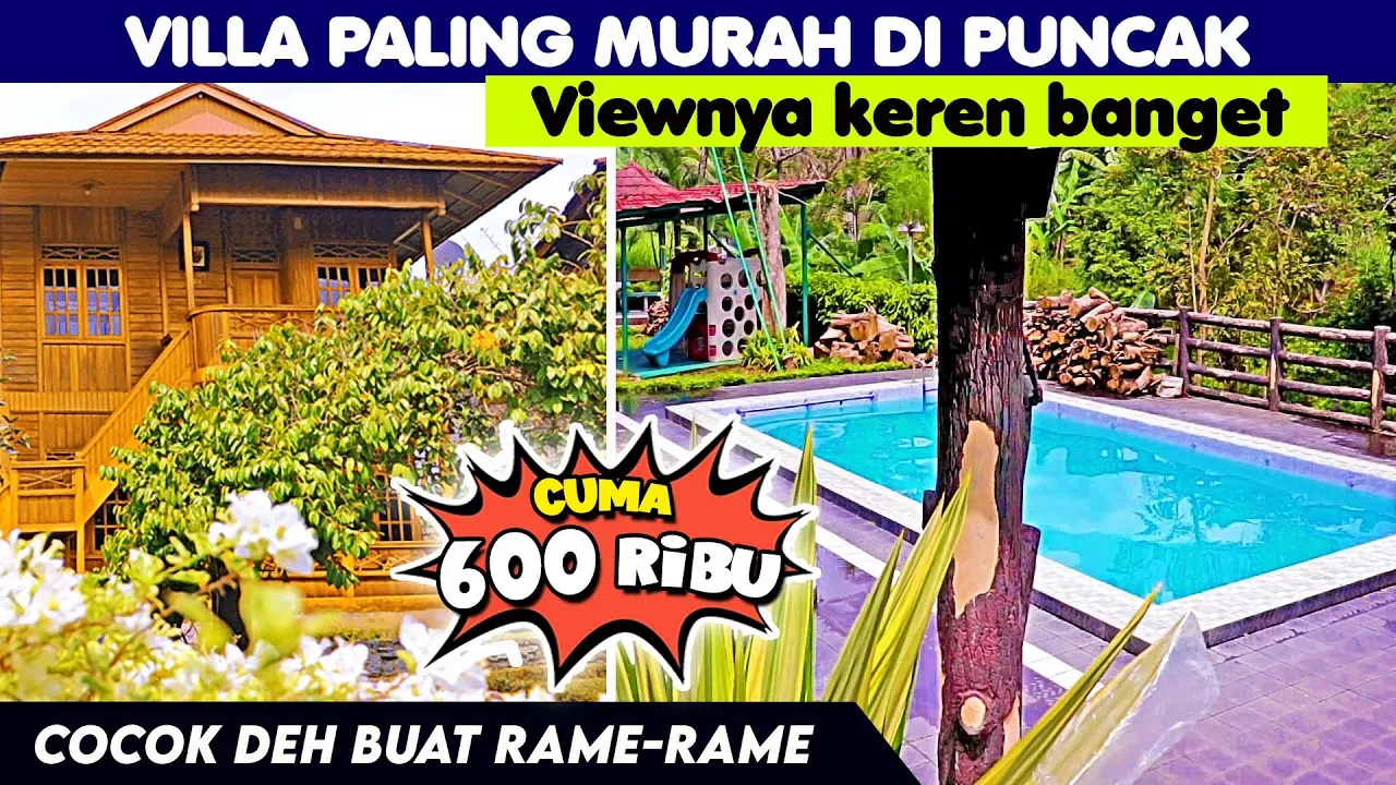 
          
          
          
            
            VILLA MURAH DI PUNCAK DIBAWAH 1 JUTA ADA KOLAM RENANG UNTUK ROMBONGAN - ALAM ASRI HOTEL & RESORT
          
        . 