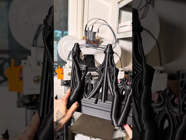 Life Size Victorian Gothic Wall Shelf  video thumbnail