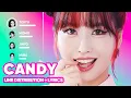 Download Lagu TWICE - CANDY (Line Distribution + Lyrics Karaoke) PATREON REQUESTED