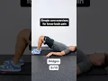 3 SIMPLE Exercises For Lower Back Pain Relief Strengthen Your Spine