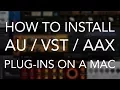 How to Install AAX Plug-ins on a Mac