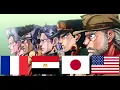 JoJo s Bizarre Adventure characters speaking their native language