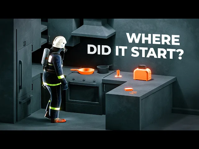 How Investigators Find the Source of a Fire