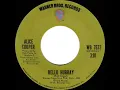1973 HITS ARCHIVE: Hello Hurray - Alice Cooper (mono 45 single version)