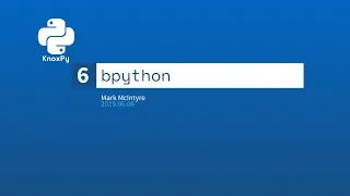 KnoxPy BPython