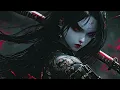 SAMURAI GOTHIC GIRL 4K LIVE WALLPAPER DARK ANIME AESTHETIC FOR YOUR DESKTOP ULTRA