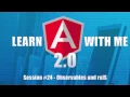 Angular 2 Angular 4 - Observables and rxJS