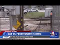 Car colides with FrontRunner train in Orem
