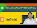 Belajar Javascript Pertama Kali untuk pemula