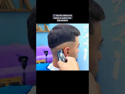 Fade Haircut ✂️ Clean Transformation #shorts