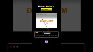 How to redirect in JavaScript