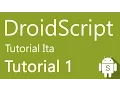 DroidScript Tutorial ITA Tutorial 1 Button e Popup