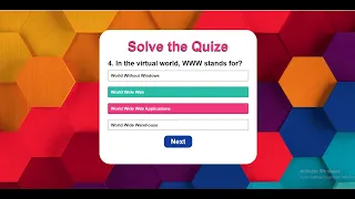 How to make a quiz website with HTML CSS JavaScript