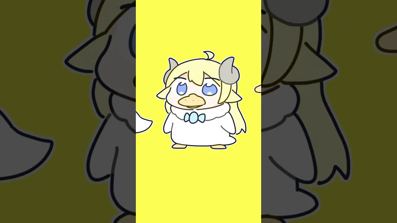 【手描きアニメ】わためとアニマル???? #shorts