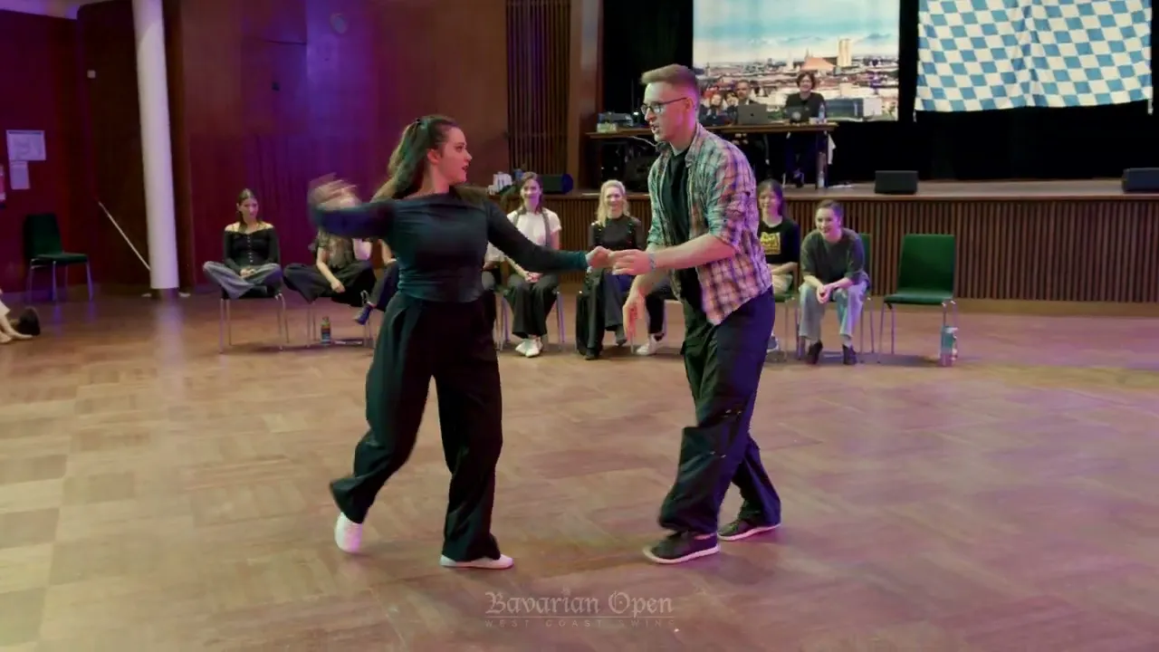 Rafał Grzelak & Stefanie Tschom - 3rd place All-Stars Jack&Jill Finals - Bavarian Open 2025