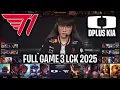 Download Lagu FAKER DEMON KING AKALI!😱 - T1 vs DK GAME 3 LCK 2025 SUMMER PLAYOFFS | T1 vs DPLUS KIA G3 LCK 2025