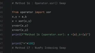 Swap Two Numbers Using Multiple Methods Part 3 Python
