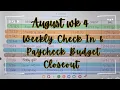 Download Lagu August Week 4 | Weekly Check In and Paycheck Budget Closeout | Family of 5