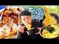 Best KOREAN FRIED CHICKEN JAPANESE UDON NOODLES in Boston My Favorite CHINATOWN FOOD