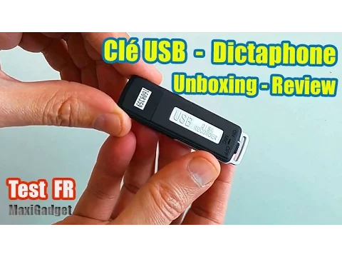 Download MP3 Test Déballage Clé USB Dictaphone