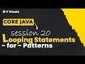 Java - Session 20