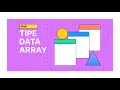 PHP-DASAR - TIPE DATA ARRAY