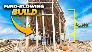 How they Build Boats in Indonesia!