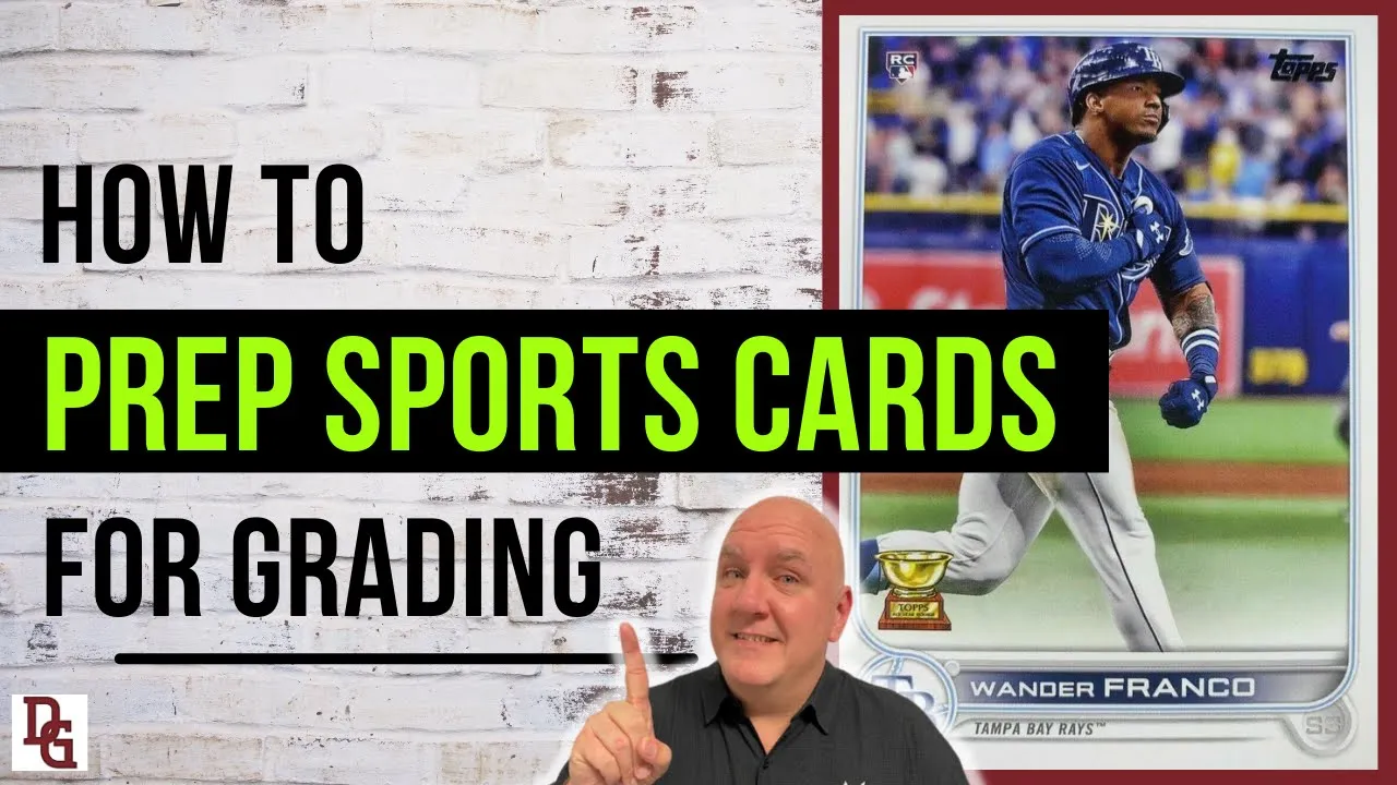 How To Prep Cards For Grading 👍 Simple Steps!