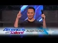 Download Lagu Demian Aditya: Escape Artist Risks His Life During AGT Audition - America's Got Talent 2017