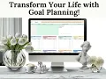 Goal Setting Template Google Sheet Goal Planning Spreadsheet Planner Spreadsheet Smart Goal
